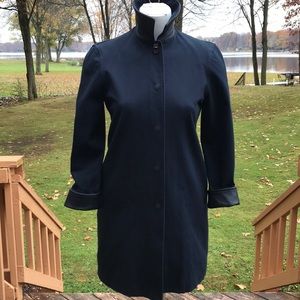 Lauren Ralph Lauren coat with leather trim P/P